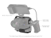 SmallRig 3594 A7R V / A7 IV / A7S III / A7R IV / A1 için VG-C4EM Battery Grip Uyumlu Kafes Battery Grip Uyumlu Kafes